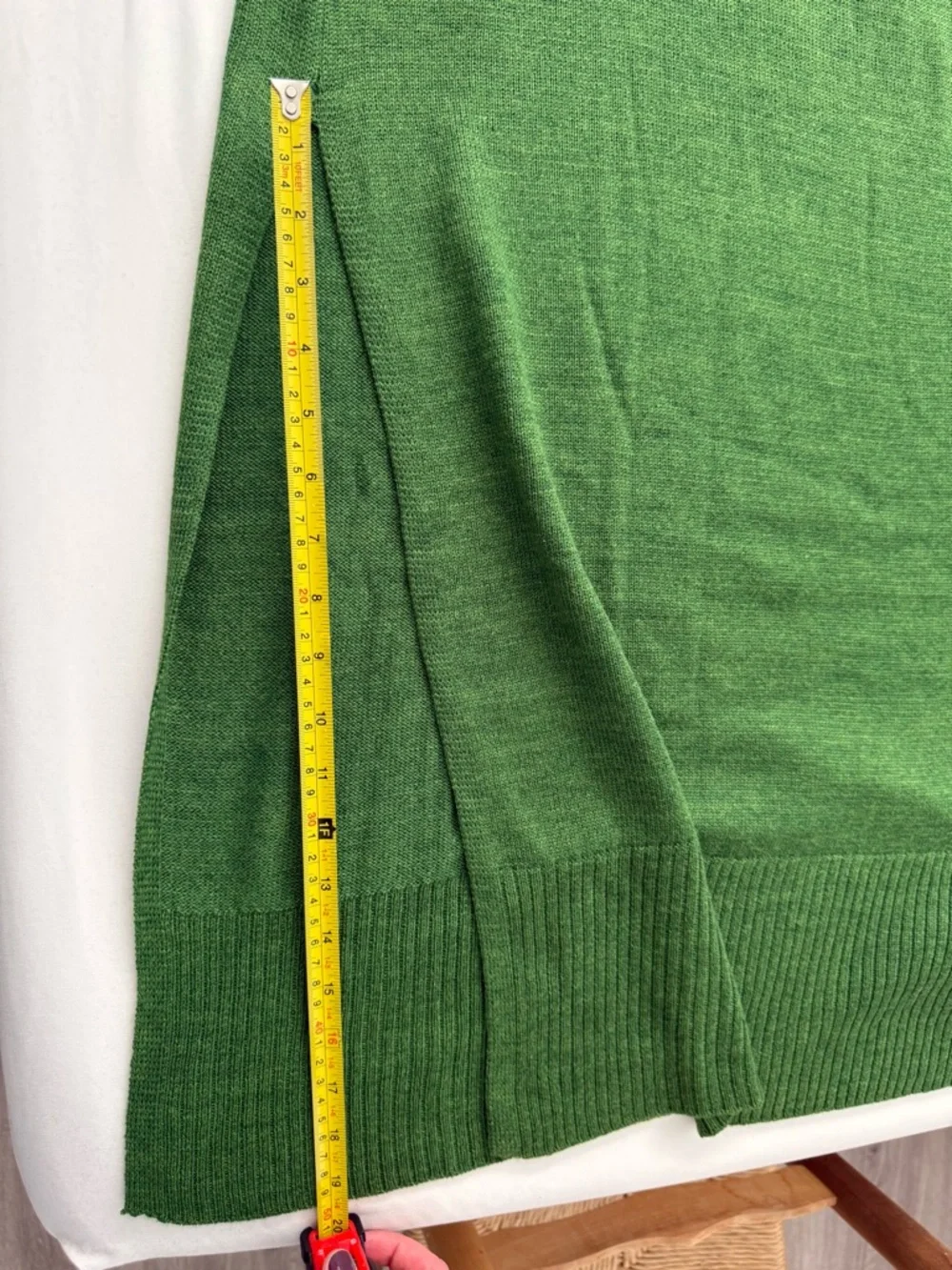 NWT STAUD Green Knit Polo Sweater| Size XL - Picture 8 of 8